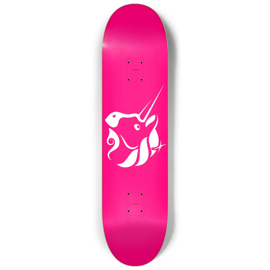 Uniswap UNI (Pink af) - Custom Skateboard Deck