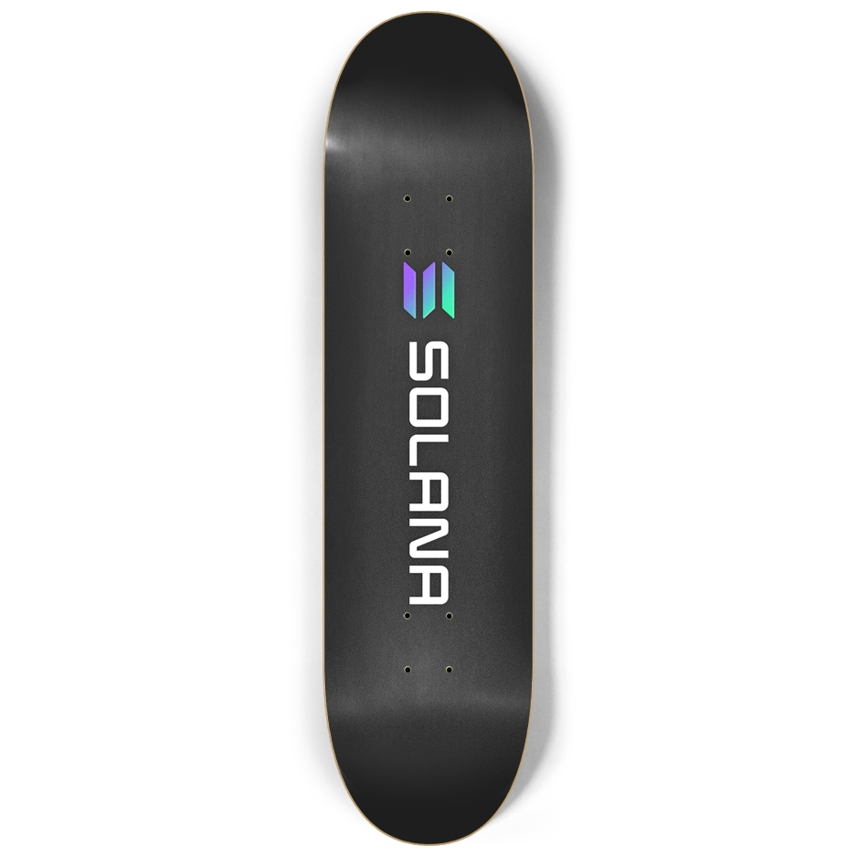 Solana Dark - Custom Skateboard Deck