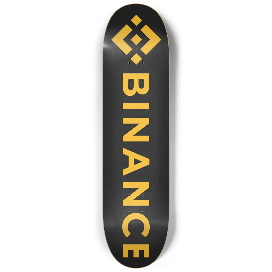 Binance - Custom Skateboard Deck