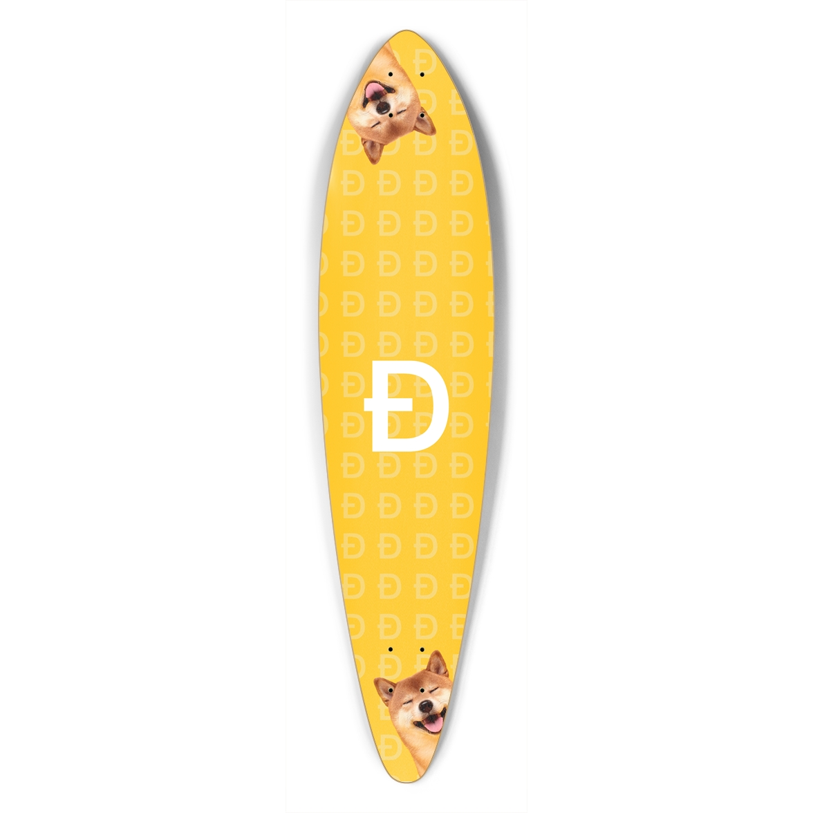 Dogecoin - Custom Longboard Deck