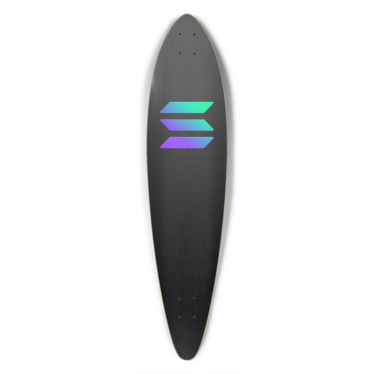 Solana Gradient - Custom Longboard Deck