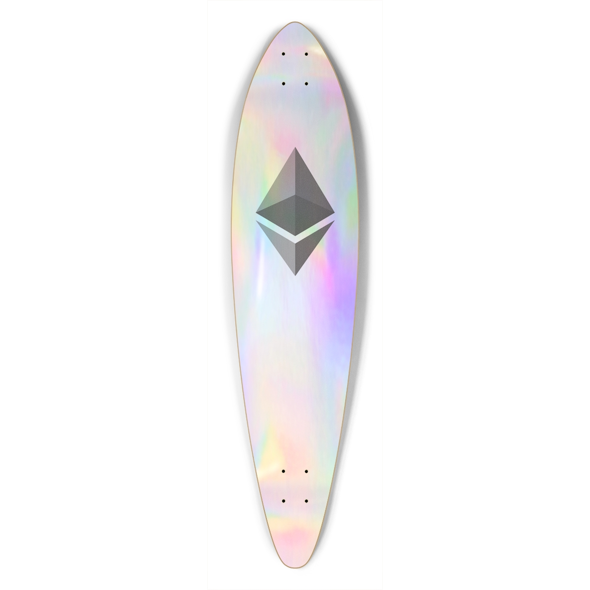 Ethereum Abalone - Custom Longboard Deck